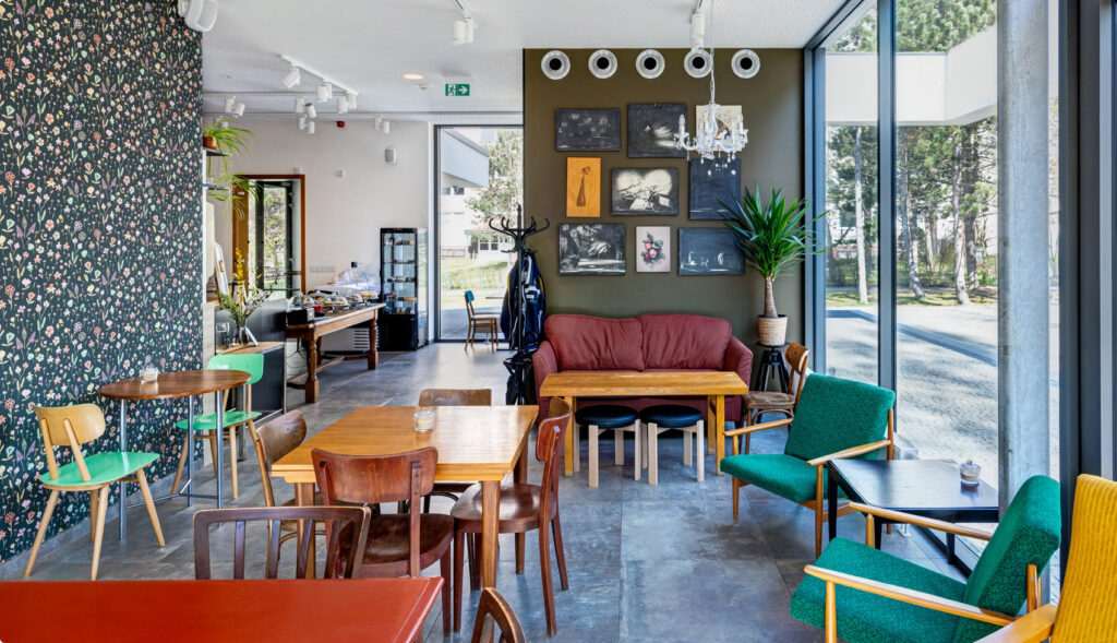 kavarna barrandov fotografie